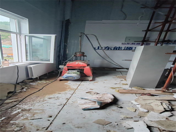 邵东地基基础下沉墙体裂缝加固注浆顶升施工